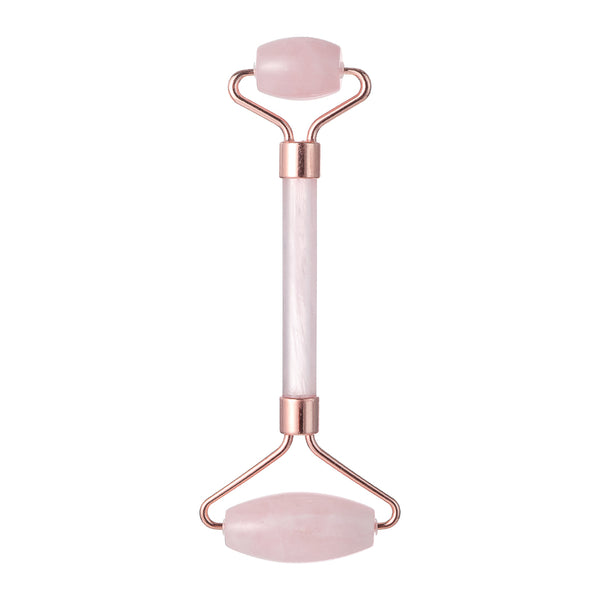 Roller double tête jade rose massage visage
