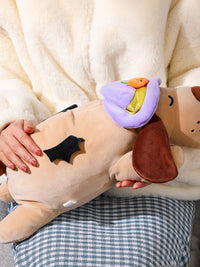 Peluche chien allongé Halloween