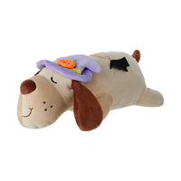 Peluche chien allongé Halloween