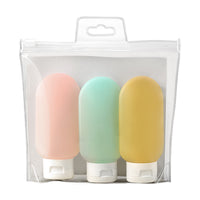 Ensemble de 3 bouteilles de voyage