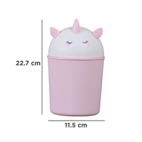 Poubelle de bureau Licorne