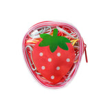 Pochette forme de fruits avec 200 élastiques à cheveux Fruit