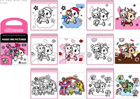 Livre de peinture magique Tokidoki