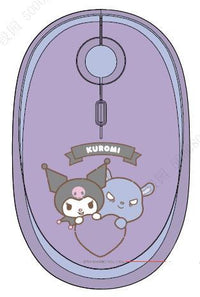 Souris ss fil silencieuse violette Kuromi SANRIO
