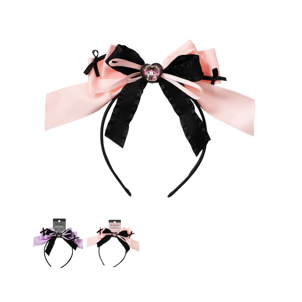 Serre tête avec noed rose ou violet SANRIO