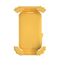 Support de téléphone pour vélo jaune Macaron Bike