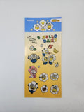 Autocollants en relief Daisy MINIONS