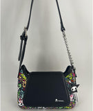 Sac à main noir imprimé TOKIDOKI