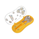 Ensemble de couverts jaune Daisy MINIONS