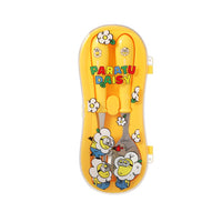 Ensemble de couverts jaune Daisy MINIONS