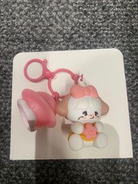 Porte clé fleur LED Souffle MIKKO
