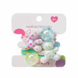 Elastiques à cheveux à pois x2 et ourson Polka Dots