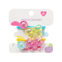 Elastiques perles x2 Bowknot Jelly