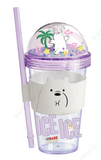 Gobelet avc support paille Polaire 420ml WE BARE BEARS Music Festival