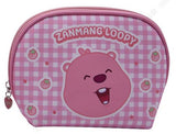 Trousse cosmétique demie lune rose Zanmang Loopy