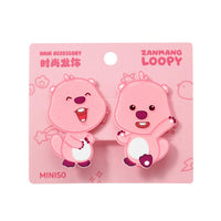 Petites barrettes à cheveux x2 Zanmang Loopy
