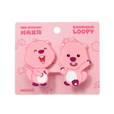 Petites barrettes à cheveux x2 Zanmang Loopy