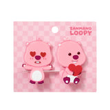 Petites barrettes à cheveux x2 Zanmang Loopy