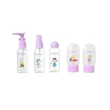 Kit de voyage violet Snoopy Colorful Life
