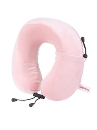 Coussin de cou mémoire de forme rose marine Foldable