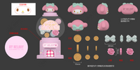 Veilleuse LED machine à bonbons My Melody SANRIO