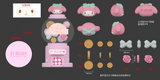 Veilleuse LED machine à bonbons My Melody SANRIO