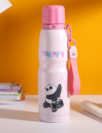 Gourde métal Panda lanière 600ml WE BARE BEARS Music Festival