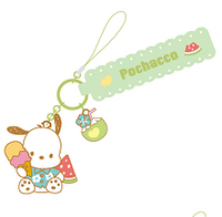 Porte clé téléphone Pochacco SANRIO Summer Beach