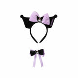 Set d'accssoires cheveux x2 Kuromi SANRIO