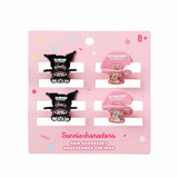 Pince à cheveux petits modèles x4 SANRIO