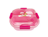 Boîte bento 3 compartiments 1200ml Charlotte Aux Fraises