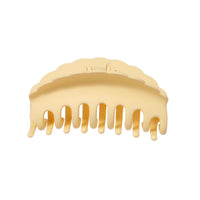Pince à cheveux opaque dentelé Basic Style