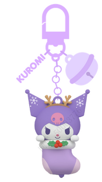 Porte clé LED Kuromi Winter  SANRIO