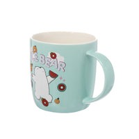 Set tasses et cuillères bleues 350ml WE BARE BEARS