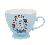 Tasse céramique dessert 380ml verte WE BARE BEARS