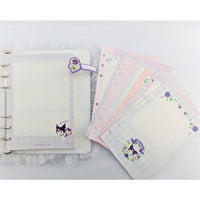 Carnet 80 pages violet Kuromi SANRIO