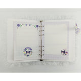 Carnet 80 pages violet Kuromi SANRIO