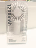 Mini ventilateur blanc 1200mAh Candy Series