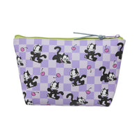 Trousse cosmétique violette Felix the Cat