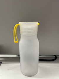 Bouteille en plastique dégradée blanche avec sangle 350 ml Gradient Séries
