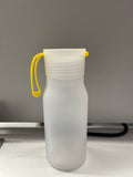Bouteille en plastique dégradée blanche avec sangle 350 ml Gradient Séries