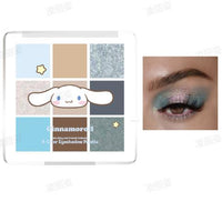 Palette de 9 fards à paupières Cinnamoroll 03 tons bleus Sanrio Makeup