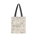 Tote bag imprimé beige Jurassic World