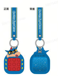 Porte clé anti stress Crayon Shinchan