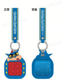 Porte clé anti stress Crayon Shinchan