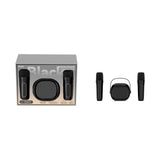 Enceinte avec 2 micro noire modèle A16 Macaron Series
