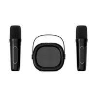 Enceinte avec 2 micro noire modèle A16 Macaron Series