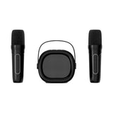 Enceinte avec 2 micro noire modèle A16 Macaron Series
