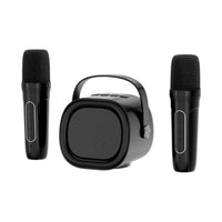Enceinte avec 2 micro noire modèle A16 Macaron Series