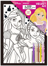 Coloriage velour Disney Princess Collection